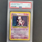 PSA 9 MEWTWO 1999 Pokémon Base Set #10/102 Unlimited Holo Rare