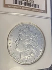 1887 S Morgan Silver Dollar -- NGC AU55