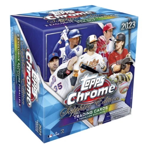 New 2023 Topps Chrome Sapphire Baseball Box FACTORY SEALED
