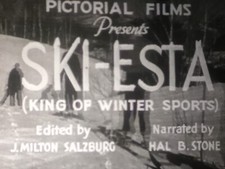 Ski-Esta, King Of Winter Sports, 1930s, 16mm, 400ft Reel