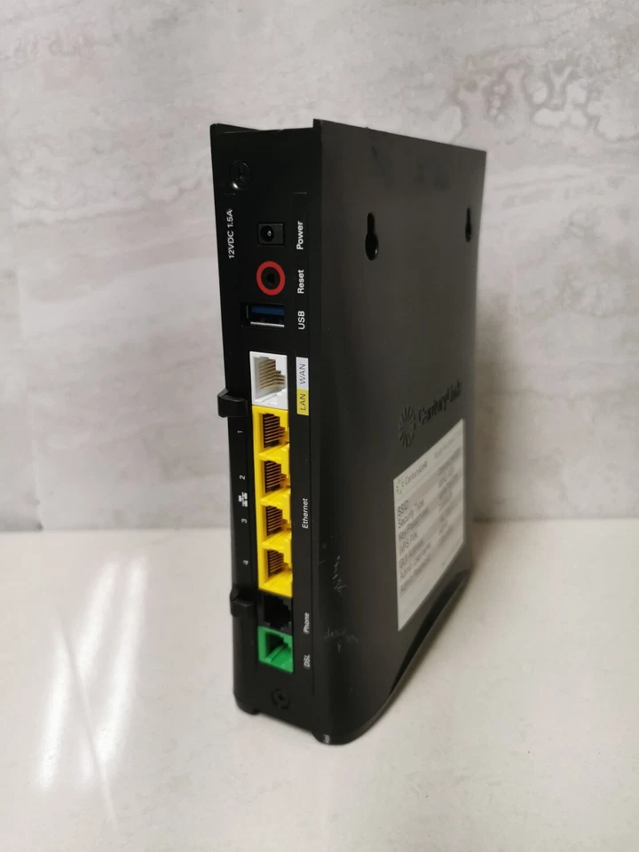 CenturyLink Technicolor C1100T DSL VDSL2 Modem 802.11n WiFi Wireless Router/#M10 - Image 2 of 3
