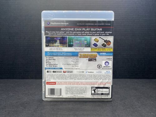 Rocksmith Authentic Guitar Games (Playstation 3) Ps3 w/ Case, Game and Manual - Picture 2 of 4