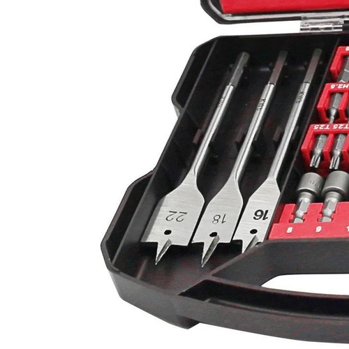 101PC Drill Bit And Accessory Kit Heavy Duty Suitable For Wood Masonry & Metal - 第 3/8 張圖片