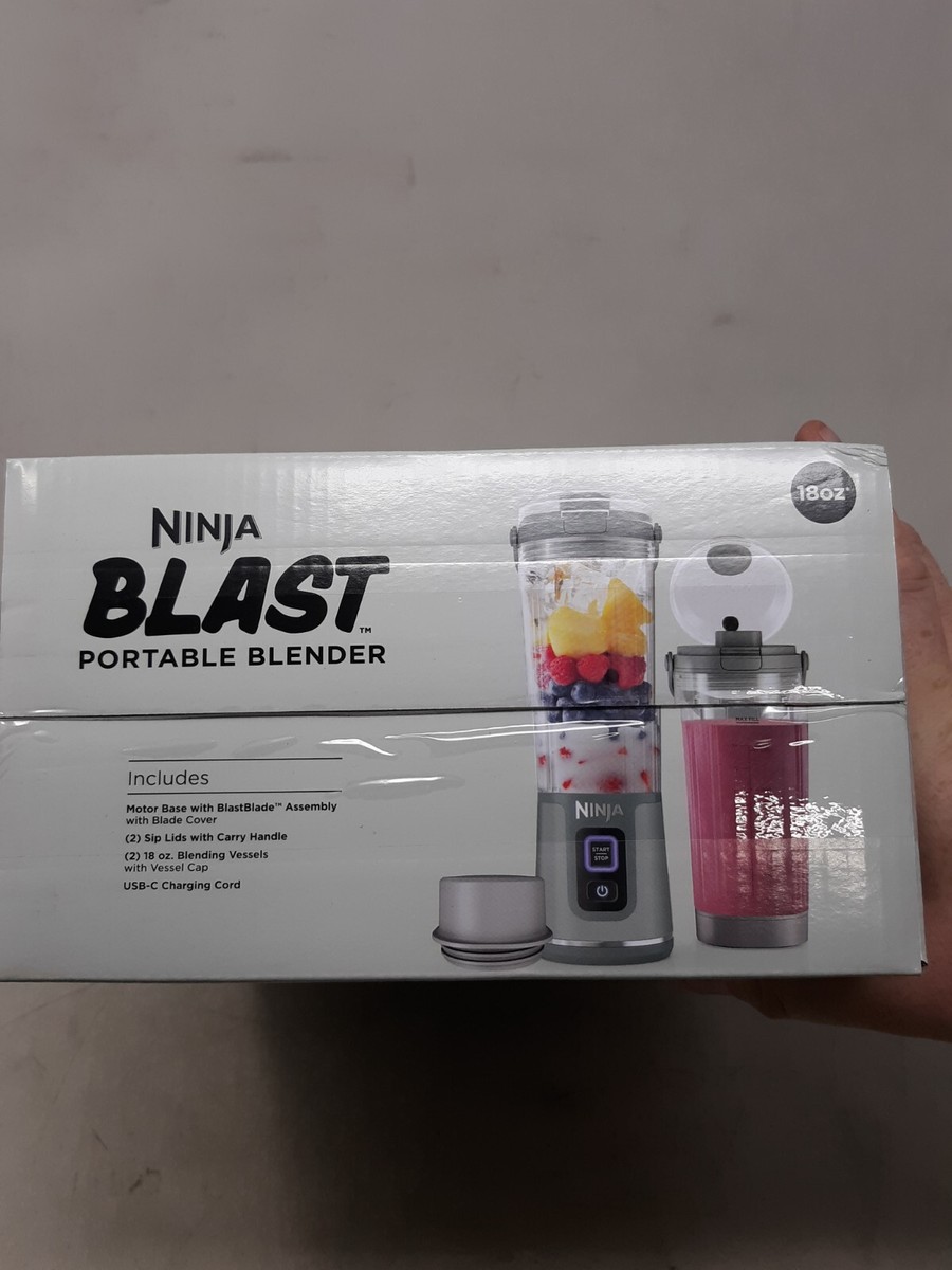 [新品未開封] NINJA BLAST Amazon.com: Ninja BC151NV Blast Portable Blender, Cordless