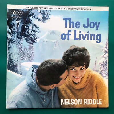 Nelson Riddle THE JOY OF LIVING Jazz Easy Lounge LP You Make Me Feel So Young EX