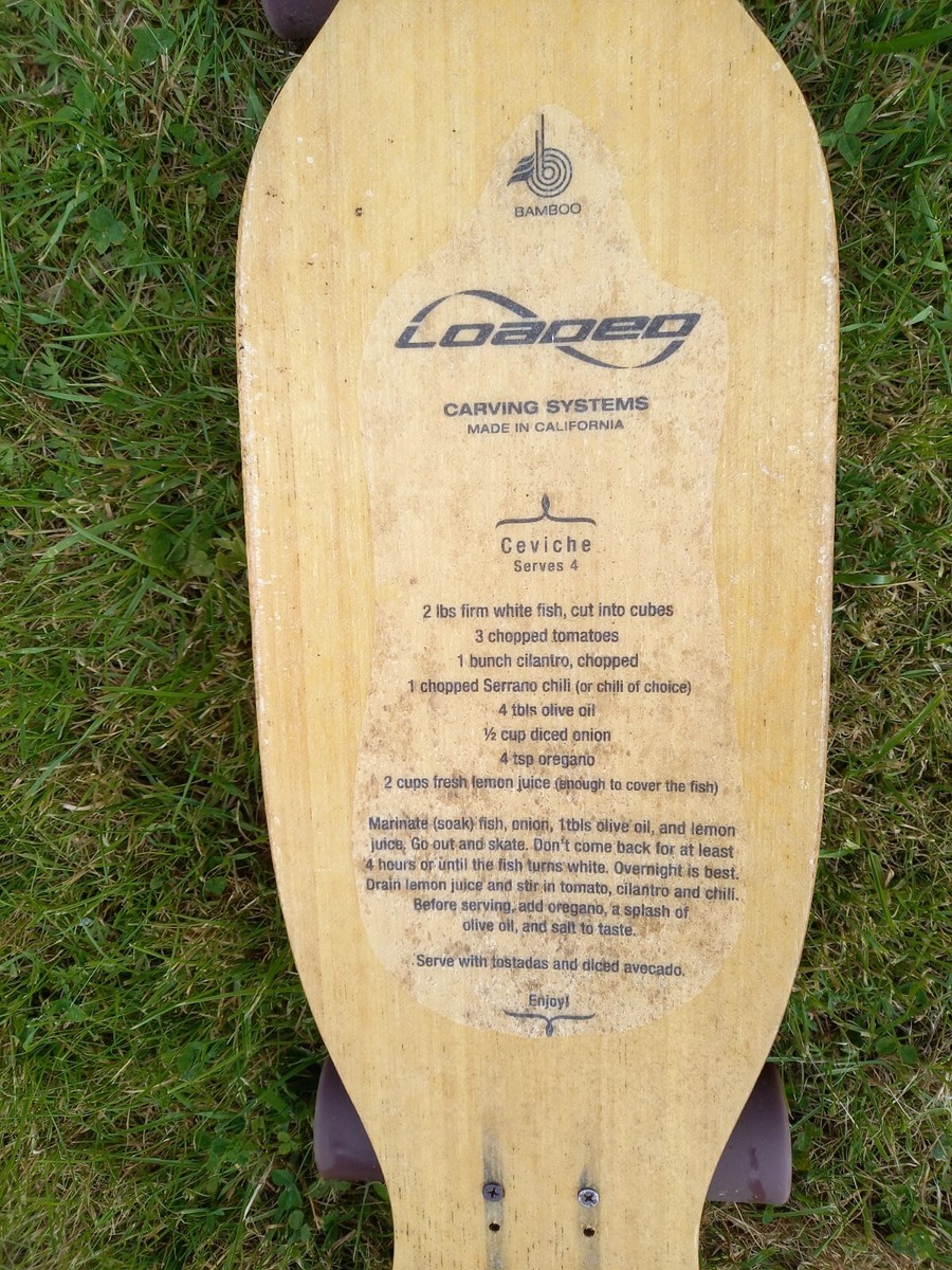 Original Loaded Ceviche skateboard | eBay