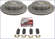 2X BREMSSCHEIBEN + BREMSKLÖTZE HINTEN FÜR FORD EDGE / LINCOLN MKX 2007 - 2010