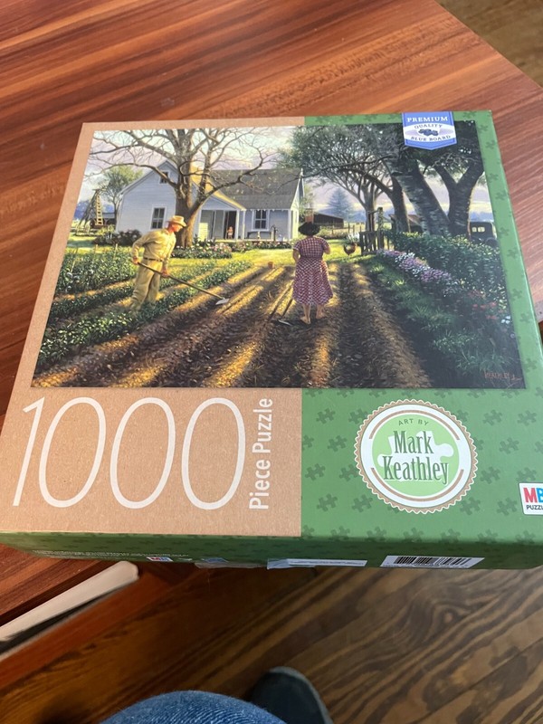 1000 piece Milton Bradley Mark Keathley Jigsaw Puzzle