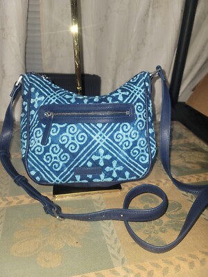 Vera Bradley Mini Vivian Crossbody Bag Cuban Tiles Shoulder