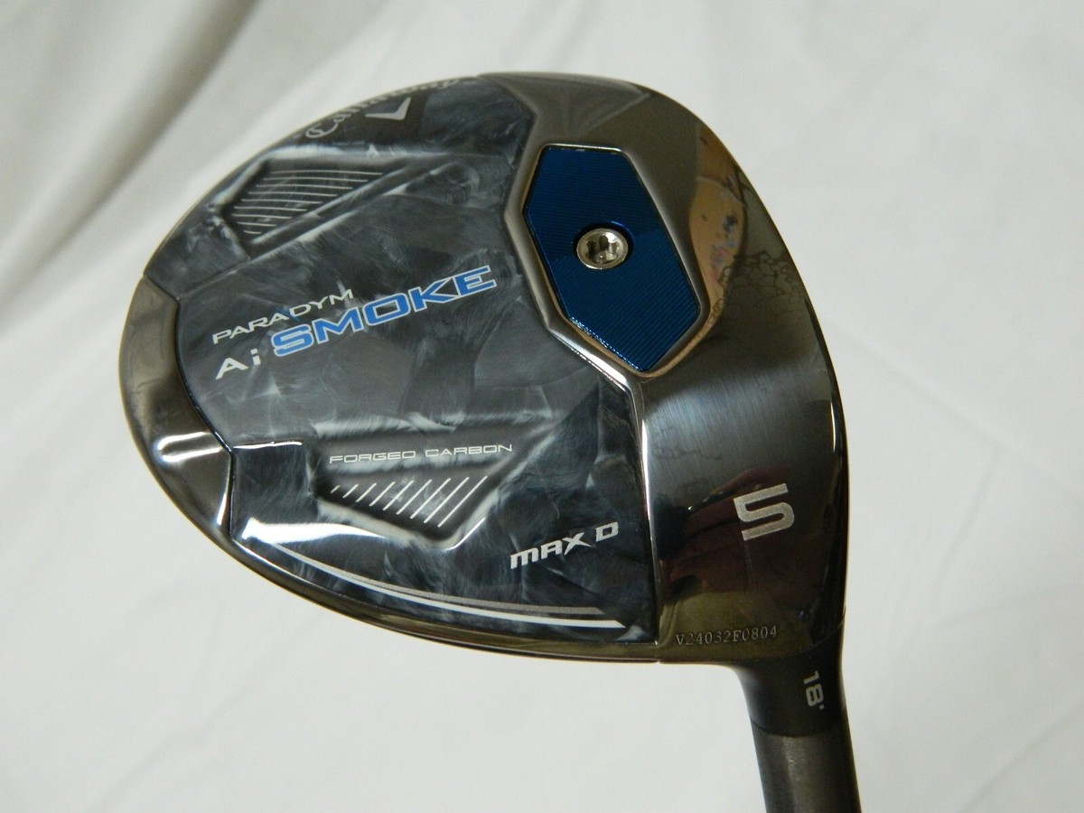 NEW OOP 2024 Callaway Paradym Ai Smoke Max D 18* 5 Wood Cypher 5.5