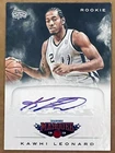 2012-13 Panini Marquee Kawhi Leonard RC Auto #20 Autograph Rookie LA Clippers