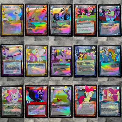 My Little Pony Super Rare Cards High Magic Defenders of Equestria Marks in Time
