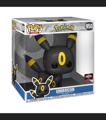 Mint Condition - Pokémon Umbreon Jumbo Funko Pop #950 Vinyl Figure Target Con