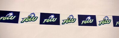 Florida Gulf Coast University Eagles 7/8'' Grosgrain Ribbon