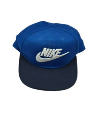 Nike Limitless Spell out Snapback Hat Youth Nike Game Royal Blue Black 2 Tone