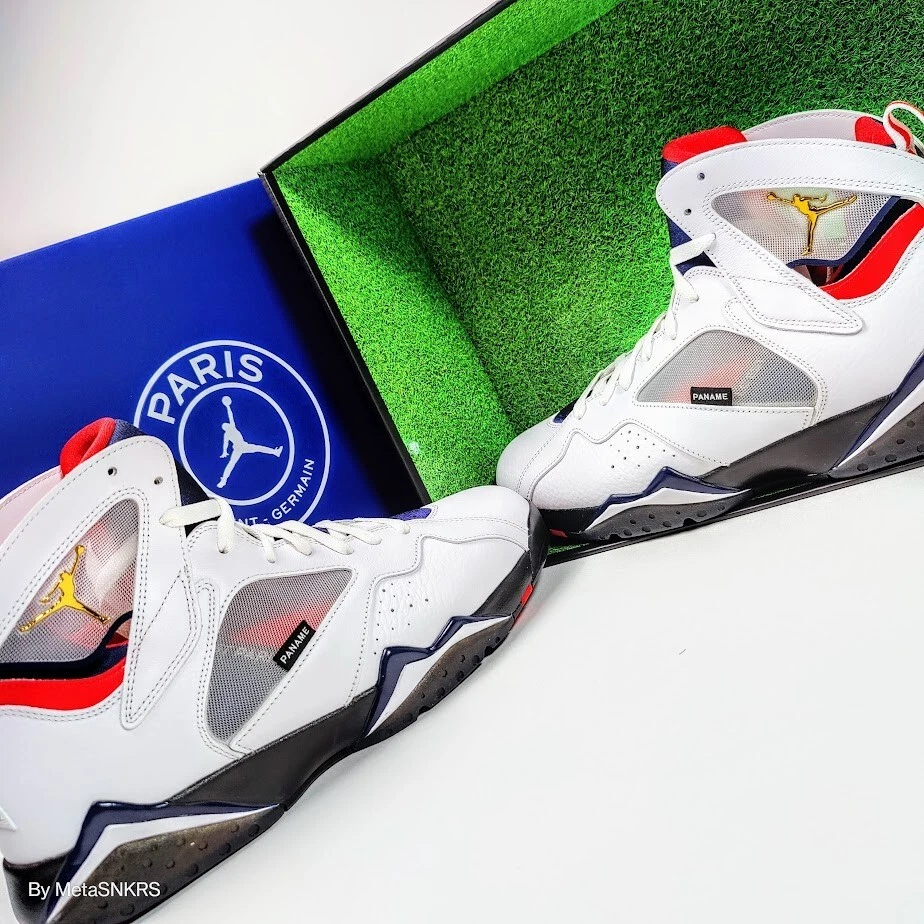 navy jordan 7