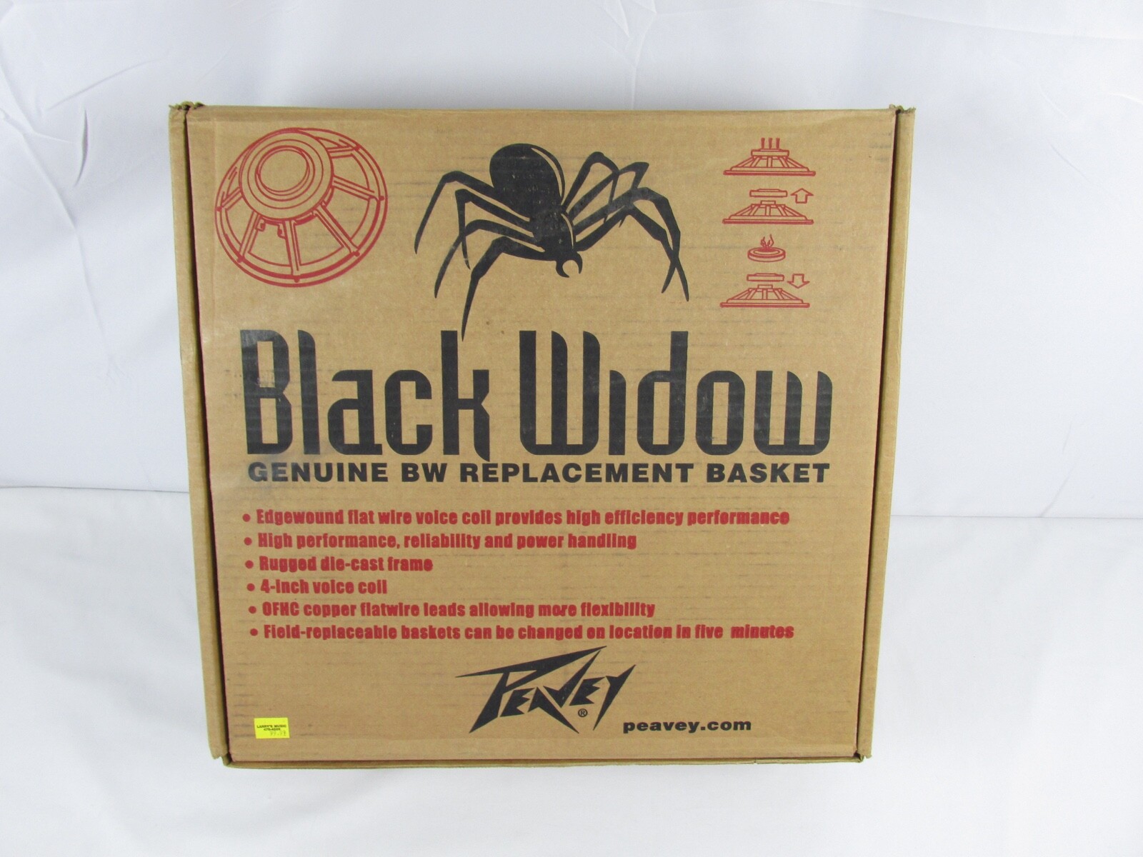 peavey black widow 15 replacement basket