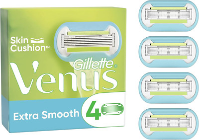 Gillette Venus Extra Smooth Rasierklingen Damen, Venus Rasierer für Frauen Nachfüller, P