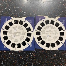 British London Airport 1957 View-Master Reels 1004 A and 1004 B 1C
