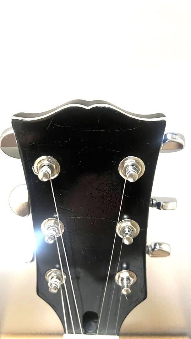 Burny Les Paul Custom Mod Black Electric Guitar Used Product Burny Les Paul Custom Mod Black Electric Guitar Used Product