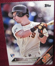 2016 TOPPS #433 TREVOR BROWN RC BASE CARD NM-MT