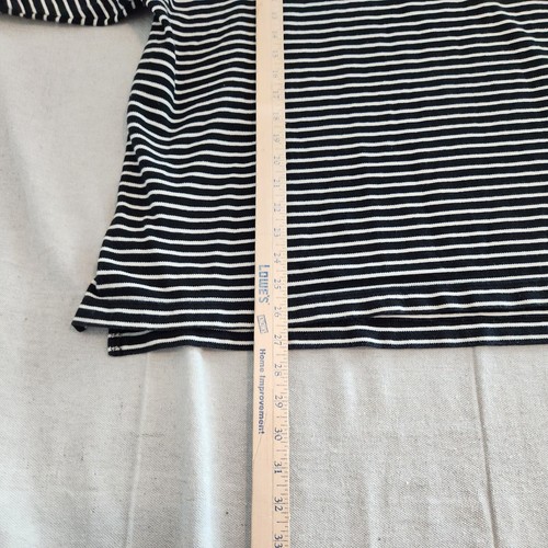 SouthPole Polo Shirt Mens XL Black White Striped Cotton Pullover Short Sleeve - Picture 6 of 12
