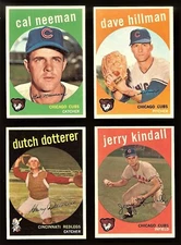 1959 Topps Baseball:  *SET BREAK* Choose Your Card (#416 to #532) FREE SHIPPING!