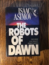 THE ROBOTS OF DAWN  by Isaac Asimov  1983 Doubleday BCE hardcover HCDJ 
