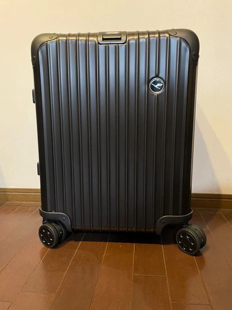 RIMOWA Suitcase TOPAS STEALTH Lufthansa Black model 32L new | eBay