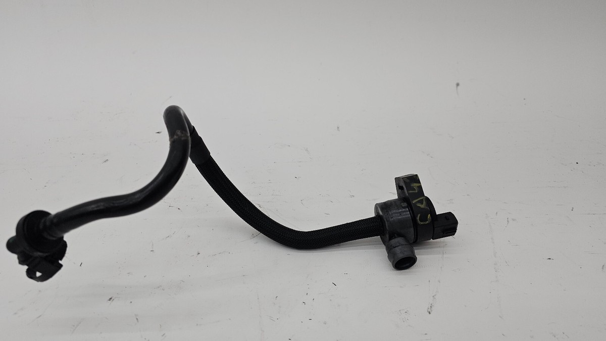 2012 F01 BMW 740i Fuel Tank Ventilation Vacuum Valve W/ Pipe Hose