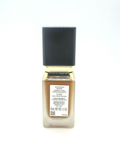Cle De Peau Radiant Fluid Foundation Matte Spf 20 ~ O90 Very Deep Ocher ~ 35 ml - Picture 3 of 3