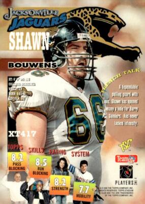 1995 Stadium Club #XT417 Shawn Bouwens Diffraction | eBay