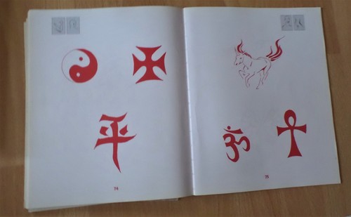 Buch, Tattoos mit Henna, mit Vorlagen, Raju Kurray/ Benjamin Lennert, - Bild 5 von 6