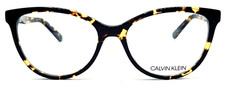 CALVIN KLEIN - CK21503 239 52/16 - AMBER TORTOISE - NEW Authentic EYEGLASSES