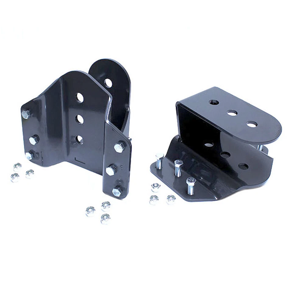 MaxTrac 4" Rear Hanger Lowering Kit 423740 For 1999-2007 Ford F250 Super Duty - Image 2 of 3