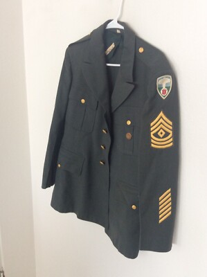 US Army Dress Green Uniform Jacket Size 41 Regular Special Weapons | eBay