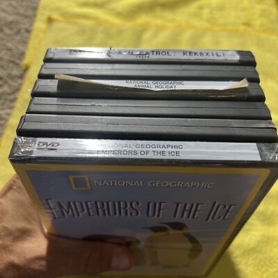 6 National Geographic Dvds Safari￼ Animal Holiday Deep Sea Dive