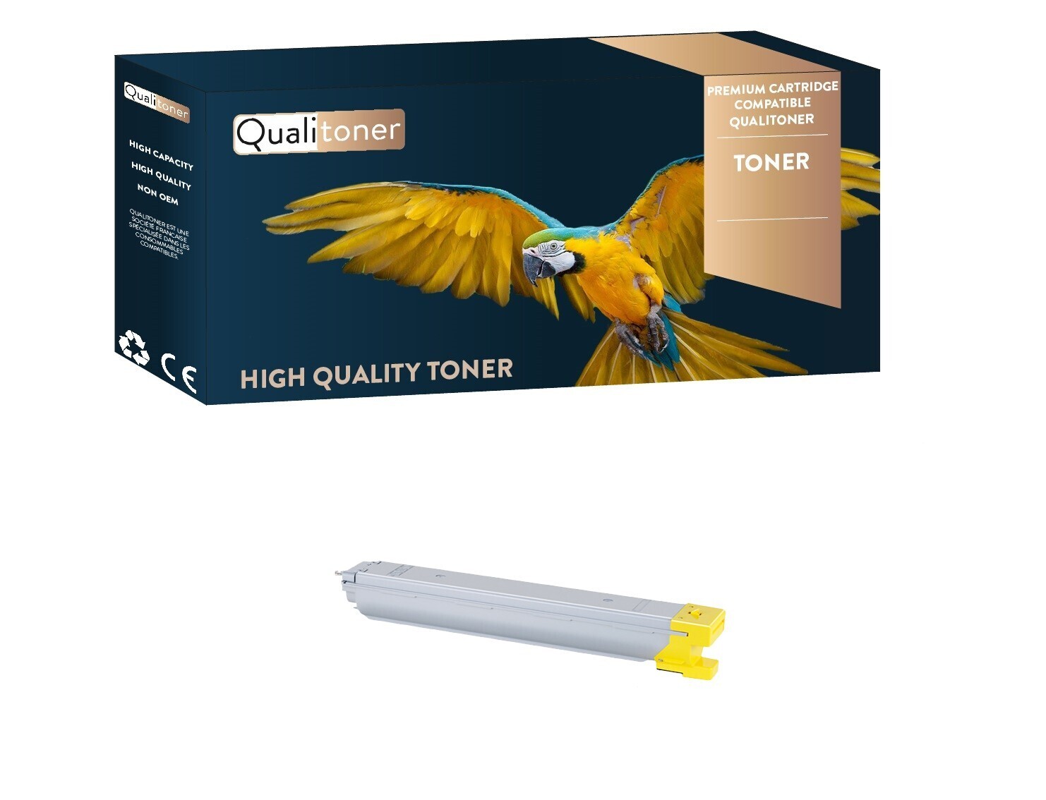 Toner W9042MC Yellow compatible pour HP Color LaserJet Managed avec capacité de 10500 pages