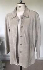 Size 14 True Vintage Real Pigskin Suede Jacket Barneys Coat