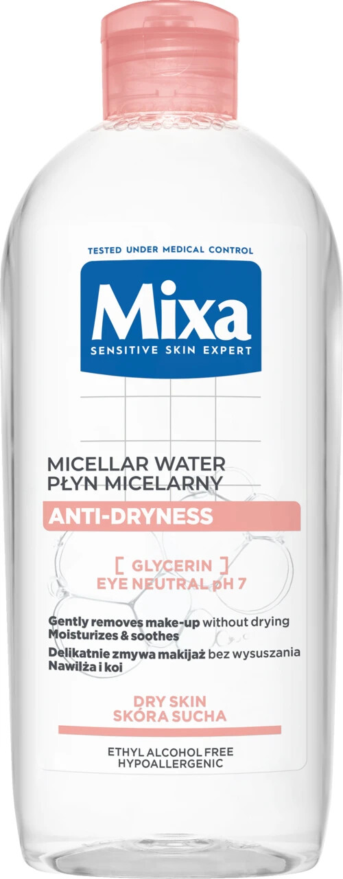 Mixa Anti Dryness Micellar Water with Glycerin Hypoallergenic 400ml