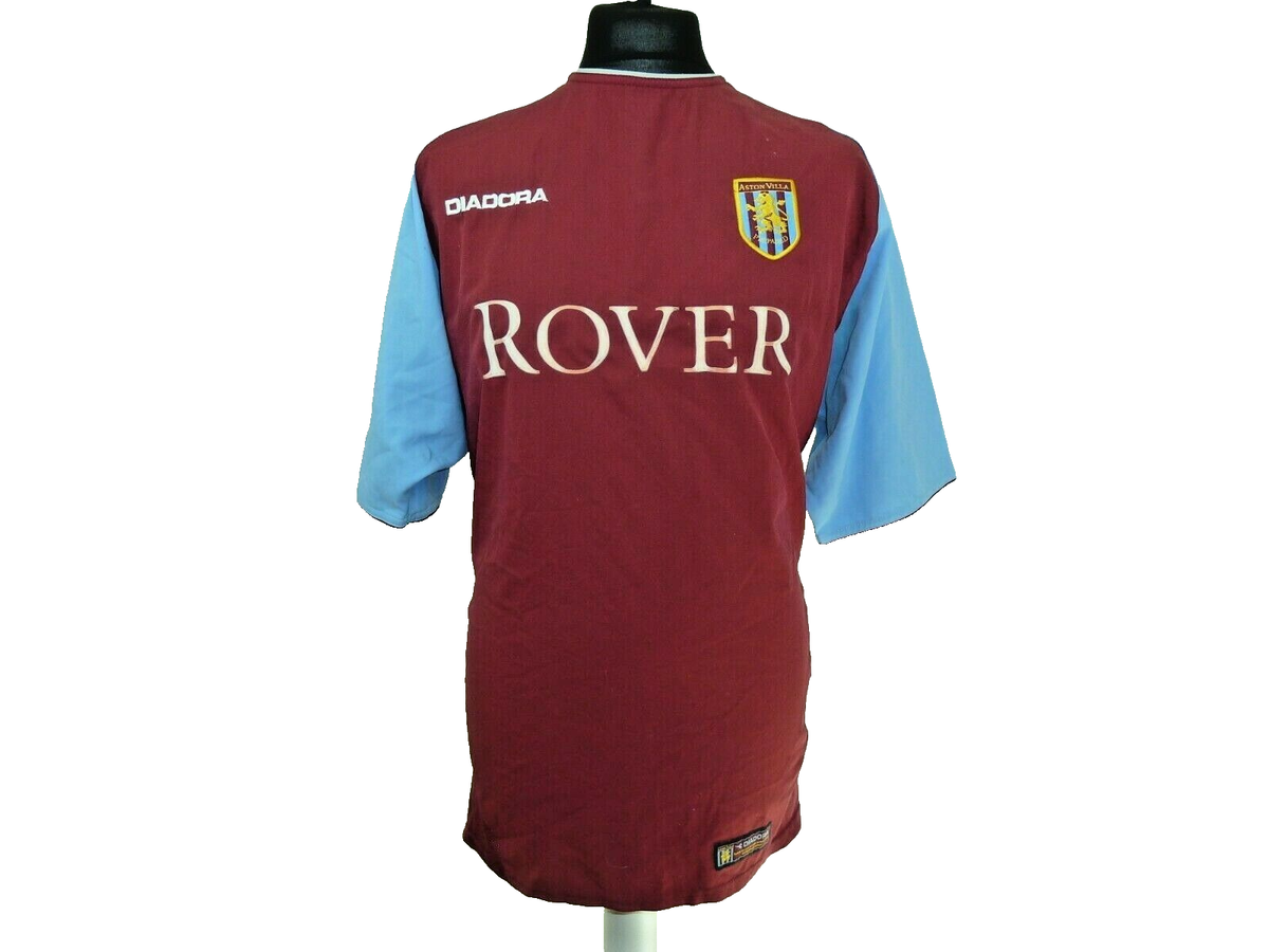 Maillot de football vintage domicile Aston Villa FC 2003-2004
