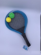 Toys Paddle Ball Racket Mesh Play Set