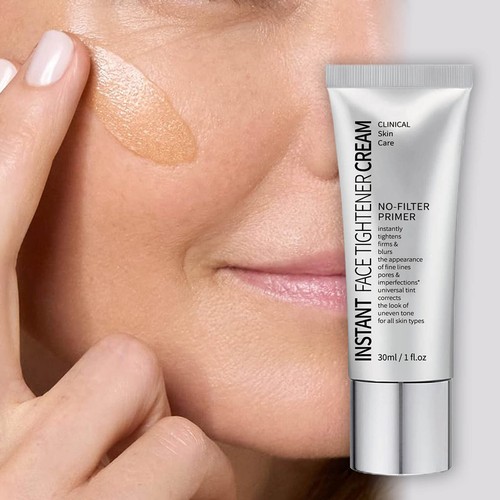 Face Tightener No-Filter Primer Instant Skin Tightener Makeup Blurring Cream - Picture 12 of 14