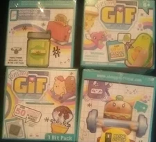 LOT OF 4 👾OH! My GiF's Gone Live~Blind Bit Pack~Animated Figurine~Moose 2019~6+