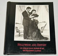 RARE 1988 Engagement Calendar Hollywood & History Los Angeles County Museum Art
