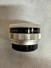 Soligor MP Auto Tele Converter 2X to Fit Nikon