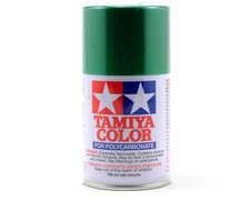 TAMIYA PS-17 METALLIC GREEN LEXAN SPRAY PAINT 100ML TAMIYA