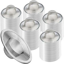 Heavy Duty Stainless Steel Slop Basket Filter Trap Mesh Metal Sink Strainer For