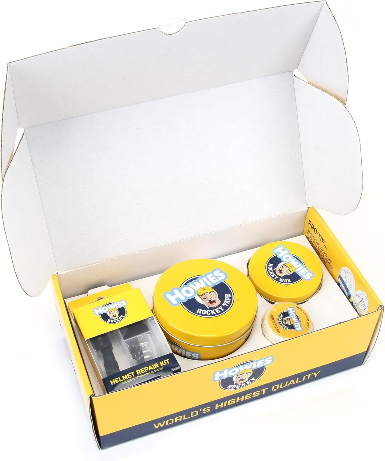 Howies Hockey Loaded Accessory Bag – Includes Stick, Grip, and Shin Pad Tape, He