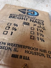  Metal Square Cap Insulation/ Roofing 2 1/2" Nails 